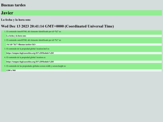 JS Modulo 3 screenshot