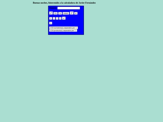Modulo 5-Calculadora JQuery screenshot