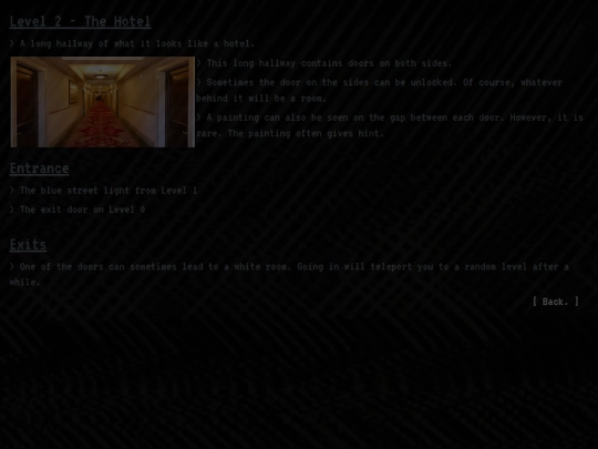 Others/Worlds/BackroomPages/LEVELS/Level2 screenshot