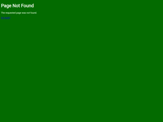 not_found screenshot