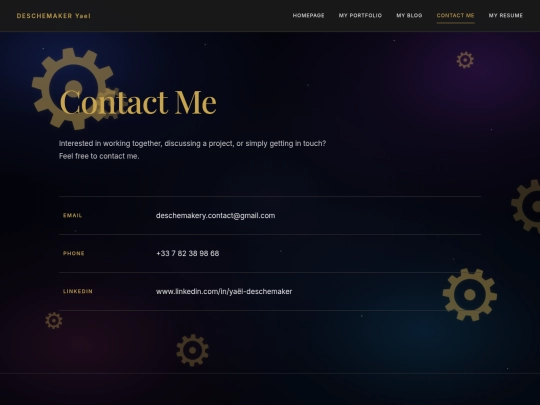 contact screenshot
