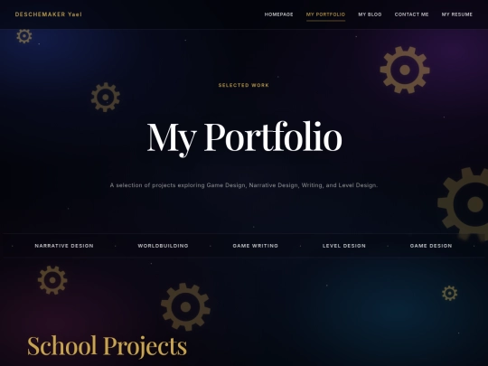 portfolio screenshot