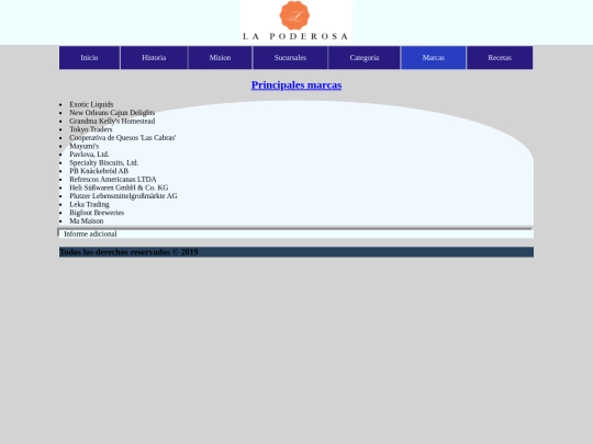 marcas screenshot