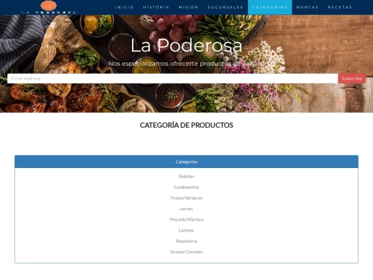 plantillasbootstrap/categorias screenshot