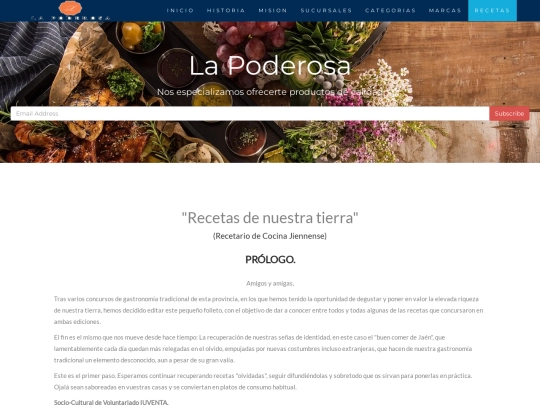 plantillasbootstrap/recetas screenshot
