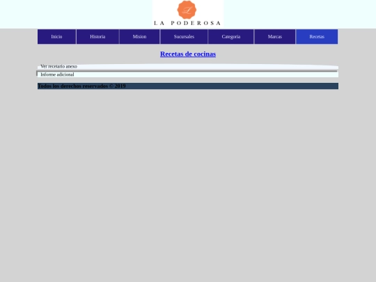 recetas screenshot