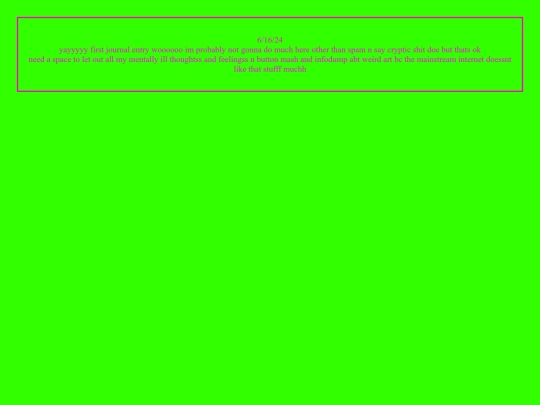 journal screenshot