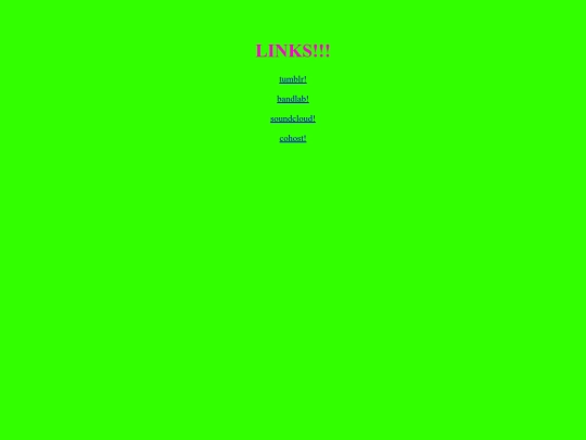 links screenshot