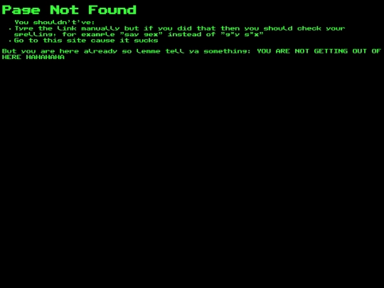 not_found screenshot