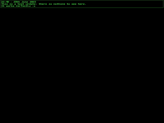 update screenshot