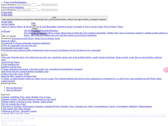 Coelacanth _ Description, Habitat, Discovery, & Facts _ Britannica screenshot