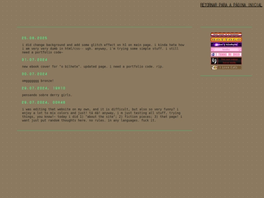 blog screenshot