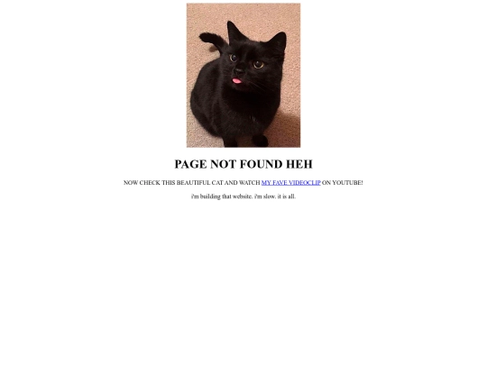 not_found screenshot