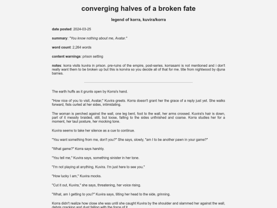 fanfic/korra/converging screenshot