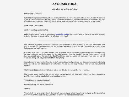 fanfic/korra/iyoui screenshot