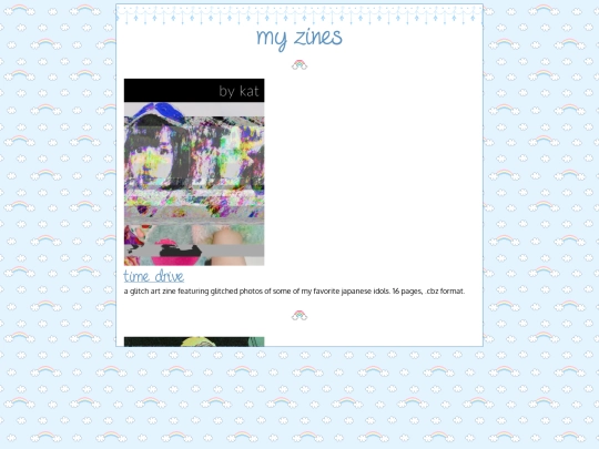 zines screenshot