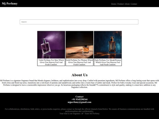 Perfume Project/perfume screenshot