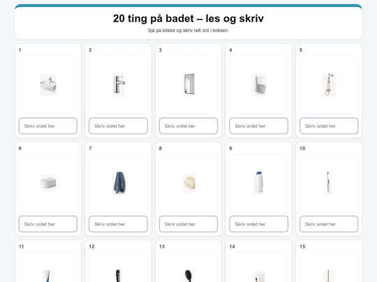 20_ting_i_badet_les_og_skriv screenshot
