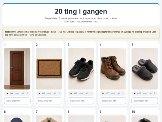 20_ting_i_gangen screenshot