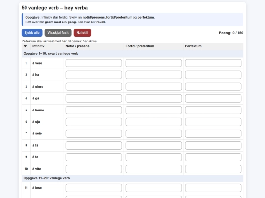 50_vanlege_verb_umiddelbar_retting_v5 screenshot
