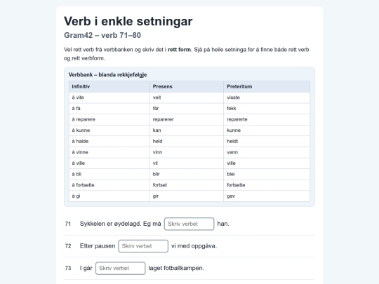 Gram42-setn.verb71-80 screenshot