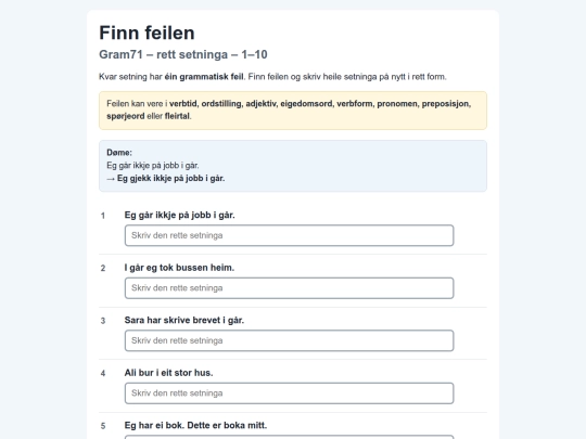 Gram71-rettfeil1-10 screenshot