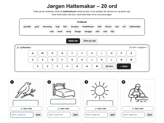Jorgen_Hattemaker_LYDTASTATUR_v2 screenshot