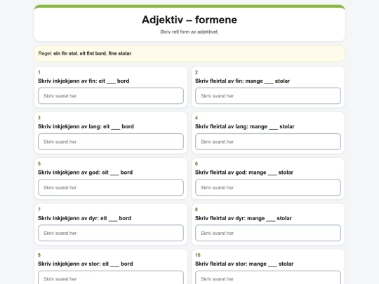 adjektiv_former screenshot