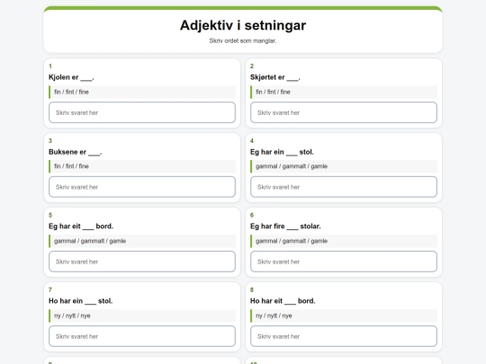 adjektiv_i_setningar screenshot