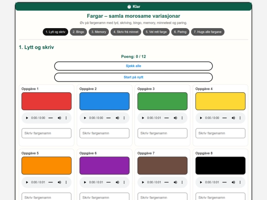 fargar_samla_morosame_variasjonar_stegvis screenshot