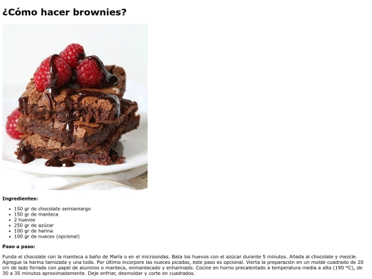 brownies/brownies screenshot