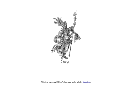 Owyn screenshot