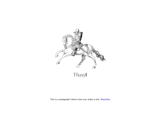 Thaxyll screenshot