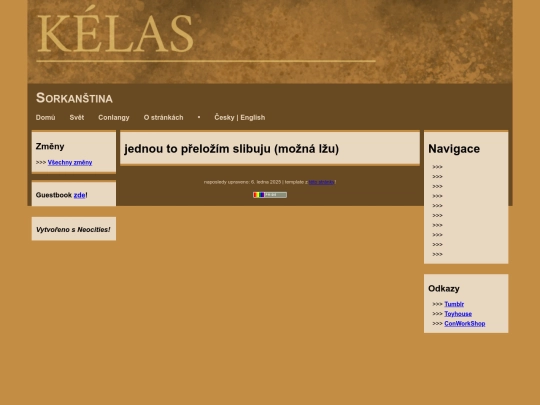 conlangs/sorkish_cz screenshot
