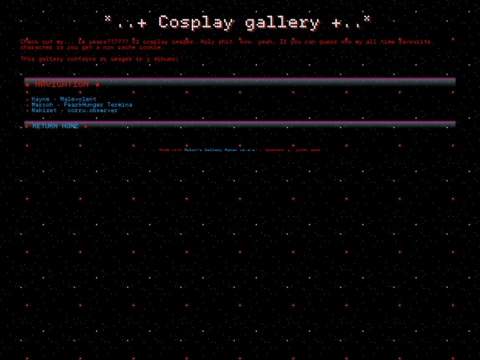 Galleries screenshot