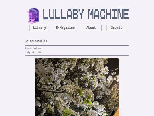 essays/in-melancholia screenshot