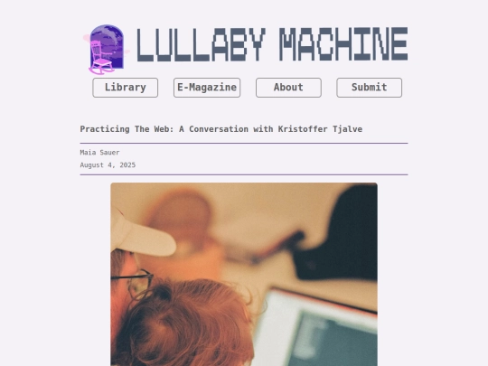 essays/practicing-the-web screenshot