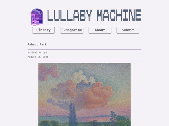 essays/rabaut-park screenshot