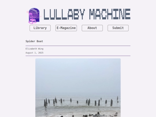 essays/spider-boat screenshot