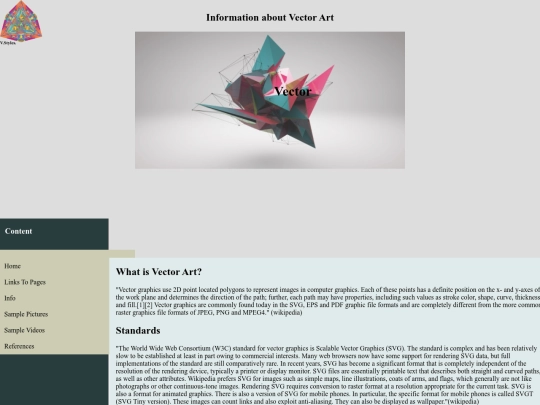Info screenshot