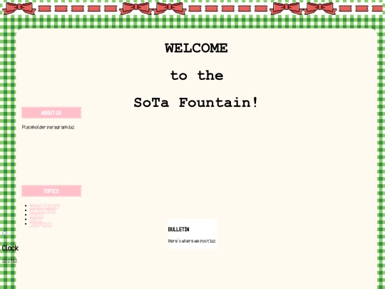 homepage screenshot