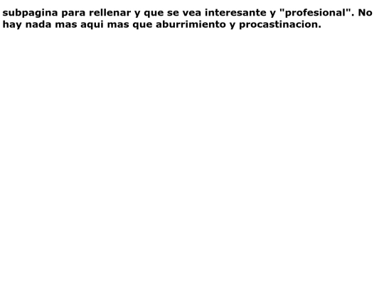 INFO screenshot