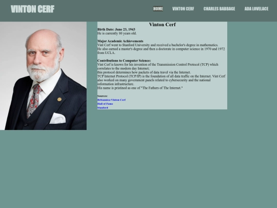 vint screenshot