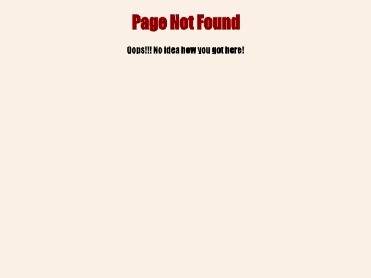 not_found screenshot