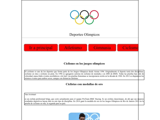 Proyecto02/contenidos/Ciclismo screenshot
