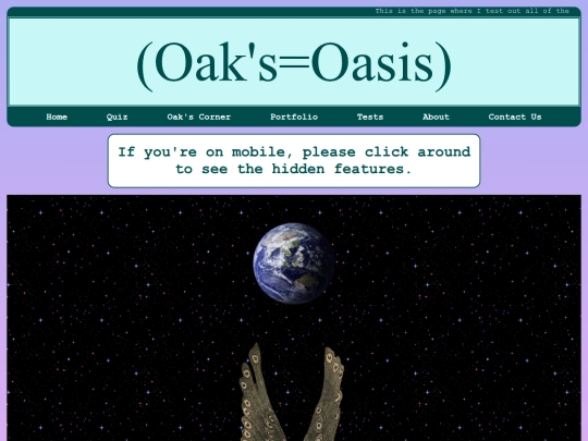 tests screenshot
