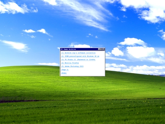 software screenshot