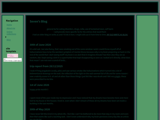blog screenshot