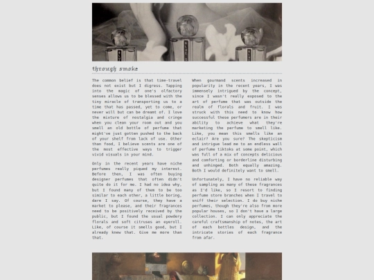 perfume-index screenshot