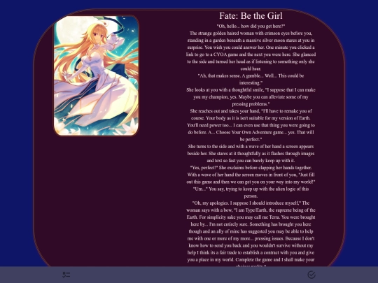 CYOA's/Fate NSFWCYOA/v1.4 screenshot